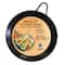 Brentwood 9.5" Single Burner Carbon Steel Nonstick Comal Griddle